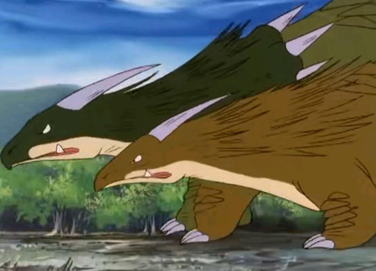 地底怪兽塔夫基兰(タフギラン),初登场于《乔尼亚斯奥特曼》第5话