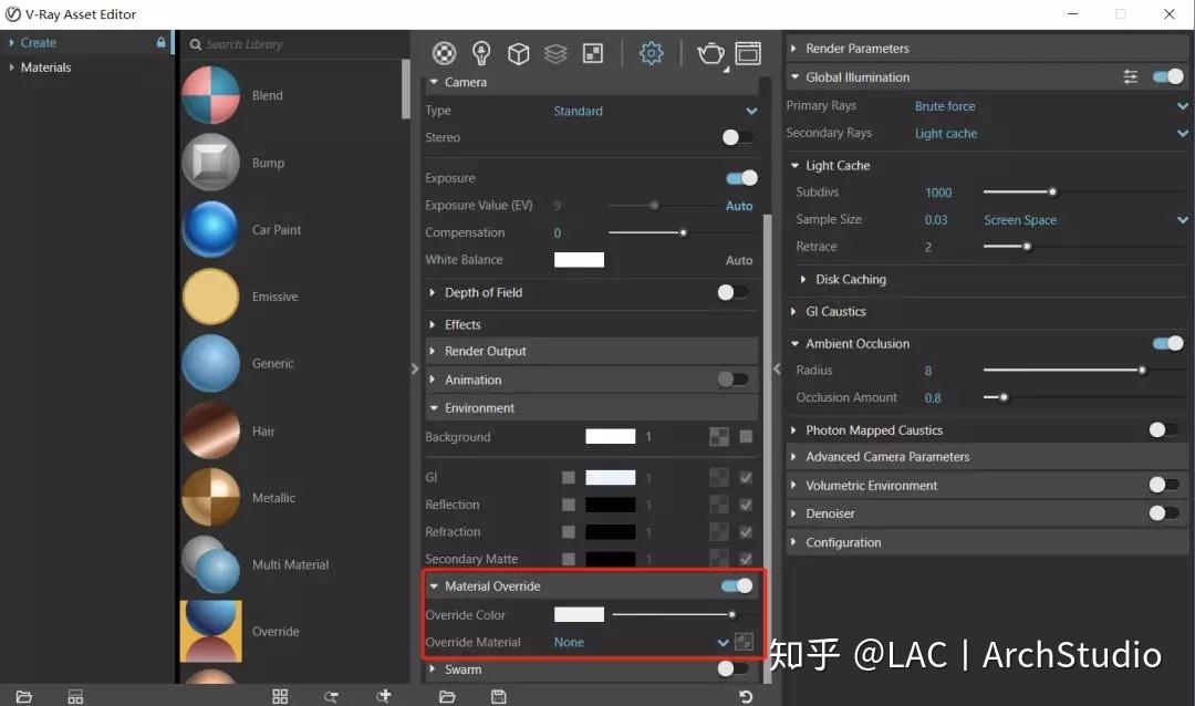 如何在vray40中简洁高效的渲染ao图