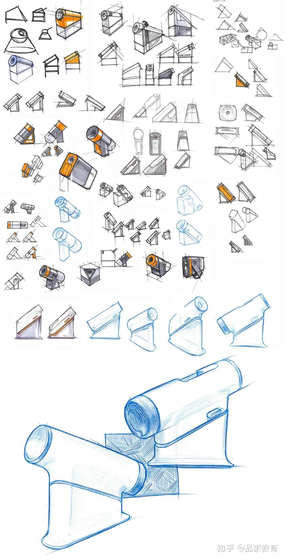 设计:youngrok lee06 自动卷笔刀设计长度和锋利度.