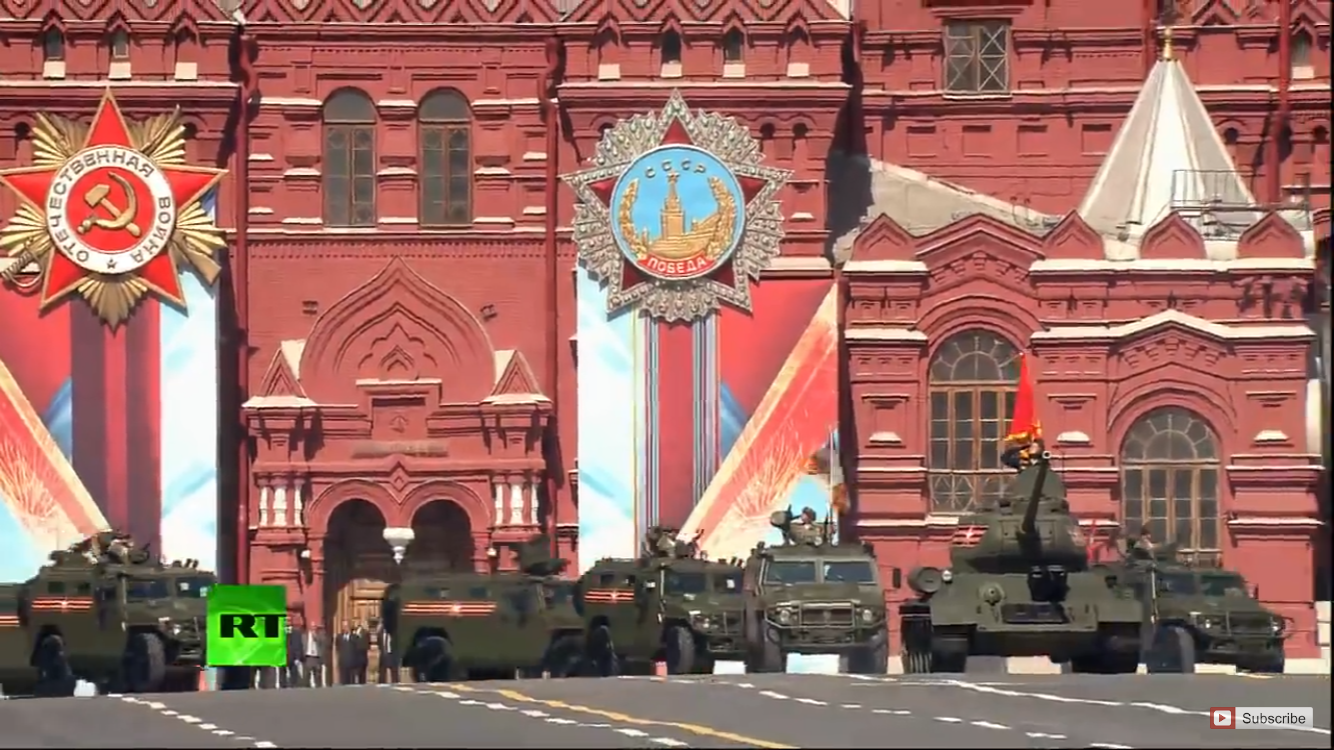 如何看待2018俄罗斯胜利日阅兵挂苏联国旗?