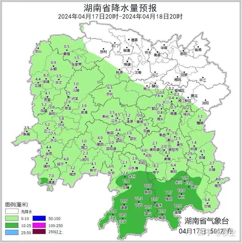 郴州的部分地区将会有中雨,而其他地区则呈现多云间阴天的天气格局