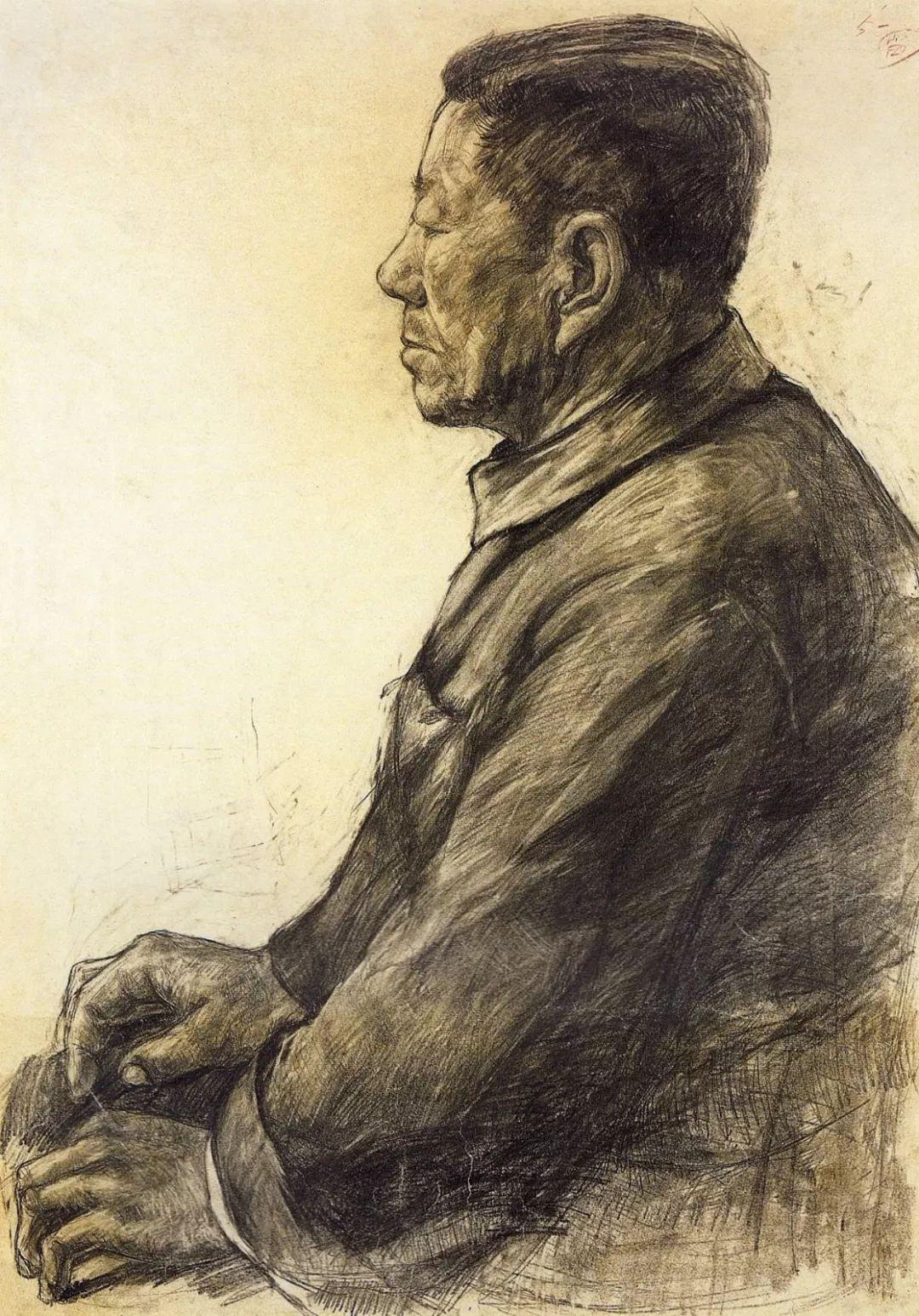 中国八大美院素描半身像高分优秀作品精选