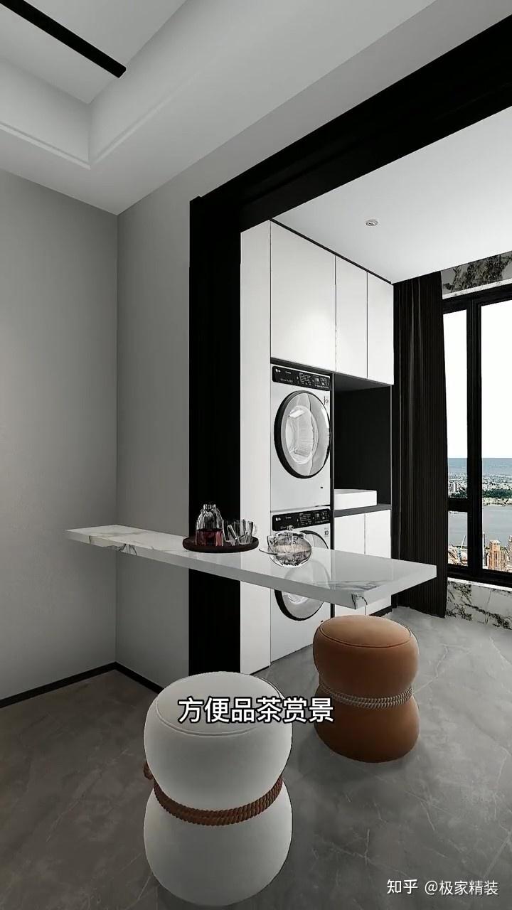 阳台带客厅可以这么装,实用与美观兼具 - 知乎