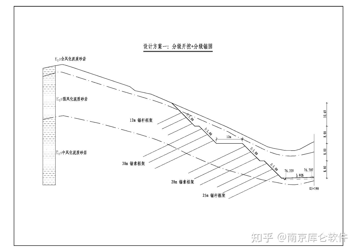 道路勘测设计 高程计算