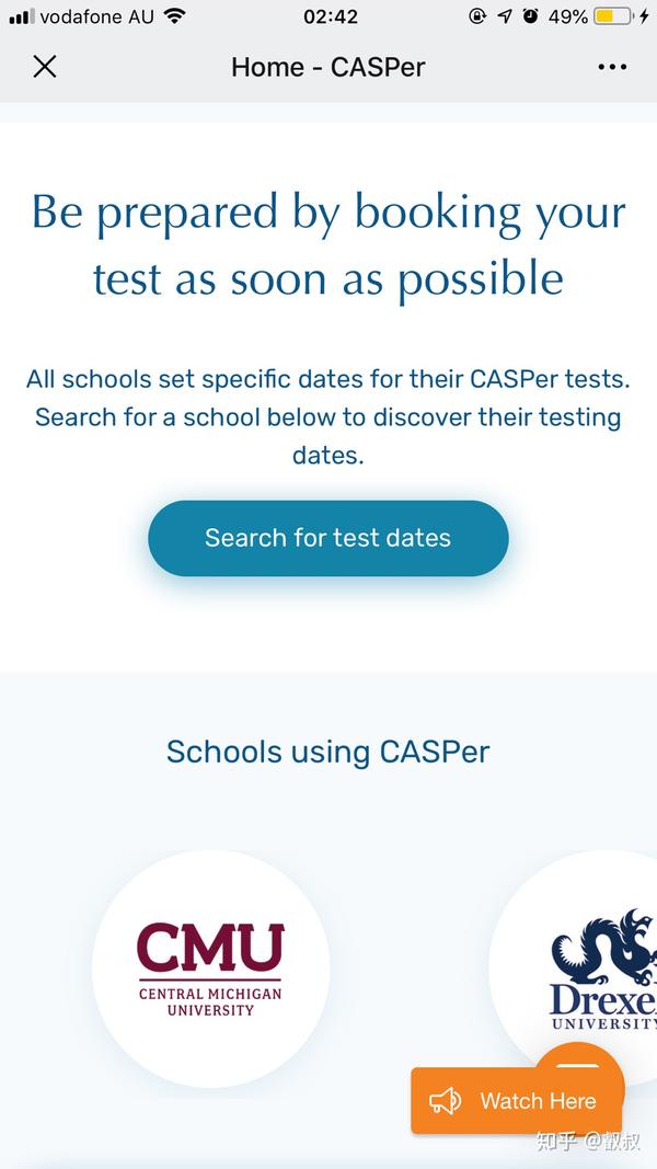 如何查看casper test的考试时间！ 知乎