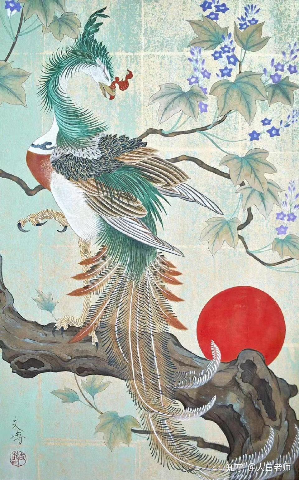 磨金石干货分享|天地玄黄,"青鸾"入世 装饰画