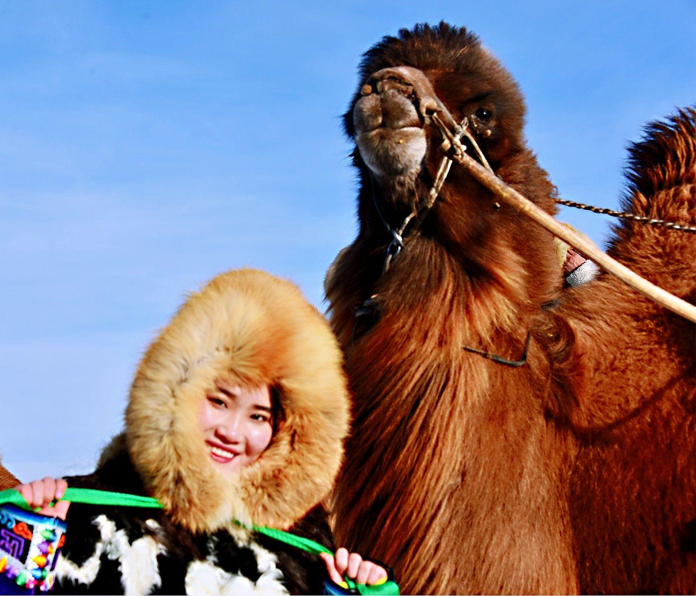 漂亮的蒙古姑娘