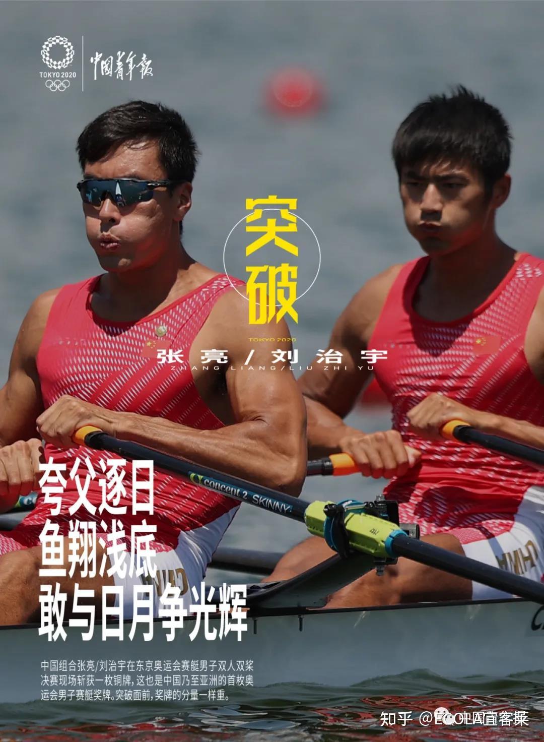 张亮刘治宇拿到了中国乃至亚洲首枚奥运男子赛艇奖牌,打破了欧美对