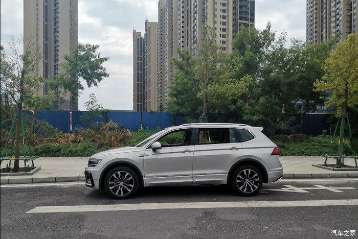 rline运动版suv让我心动途观l提车作业