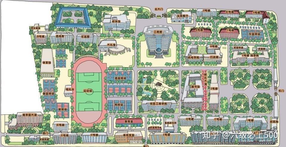 河南农业大学风景照文化路校区