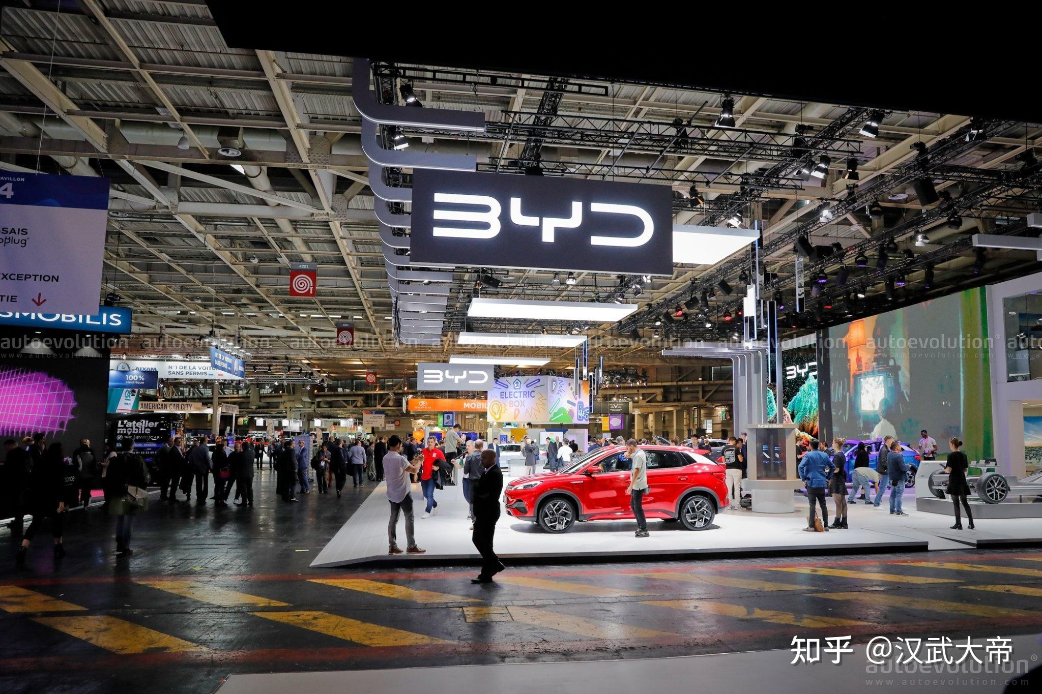 比亚迪(byd)巴黎车展 - byd tang