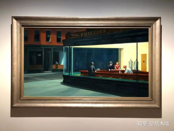 夜游者 爱德华·霍普