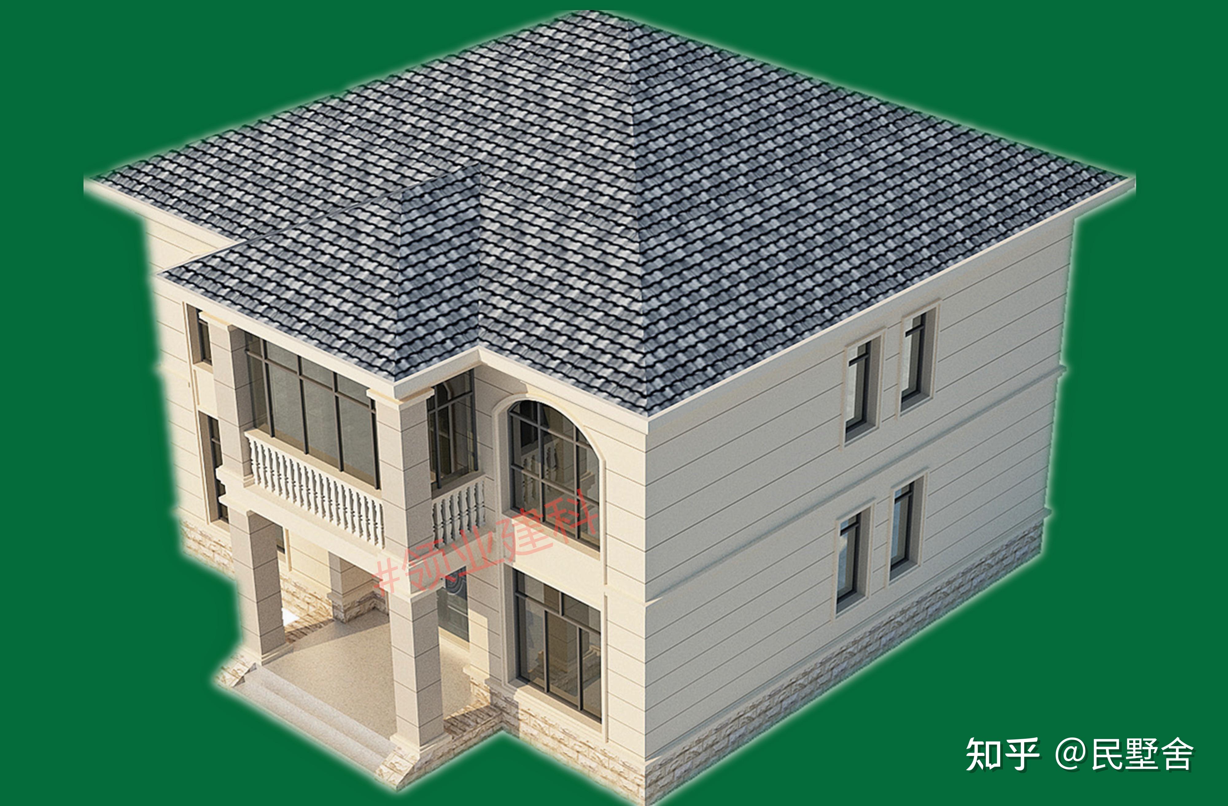 坐东朝西坐南朝北坐北朝南全方位二层别墅户型设计太牛了