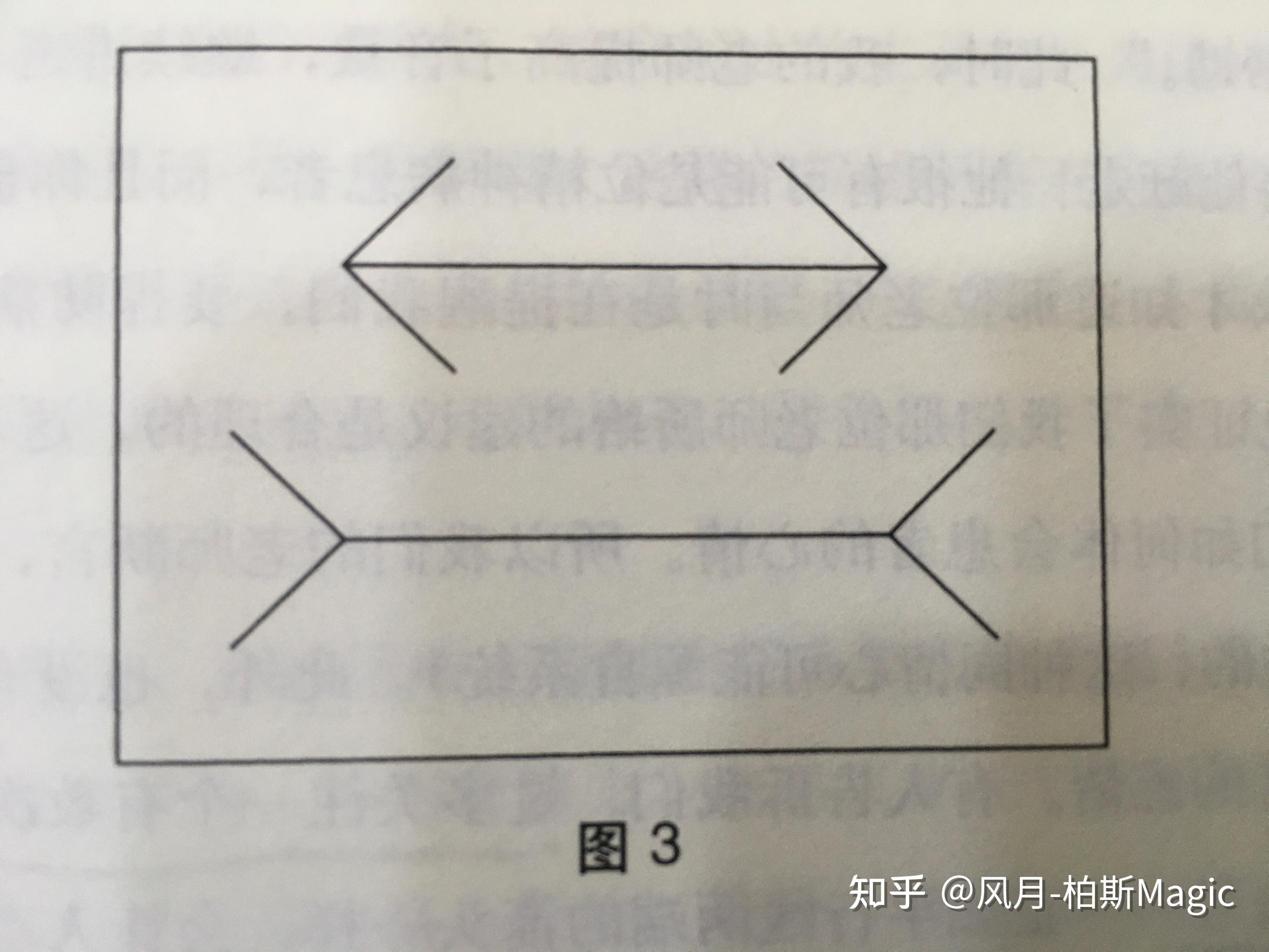 缪勒莱耶错觉图很好的体现了系统1对于认知错觉的这一方面.