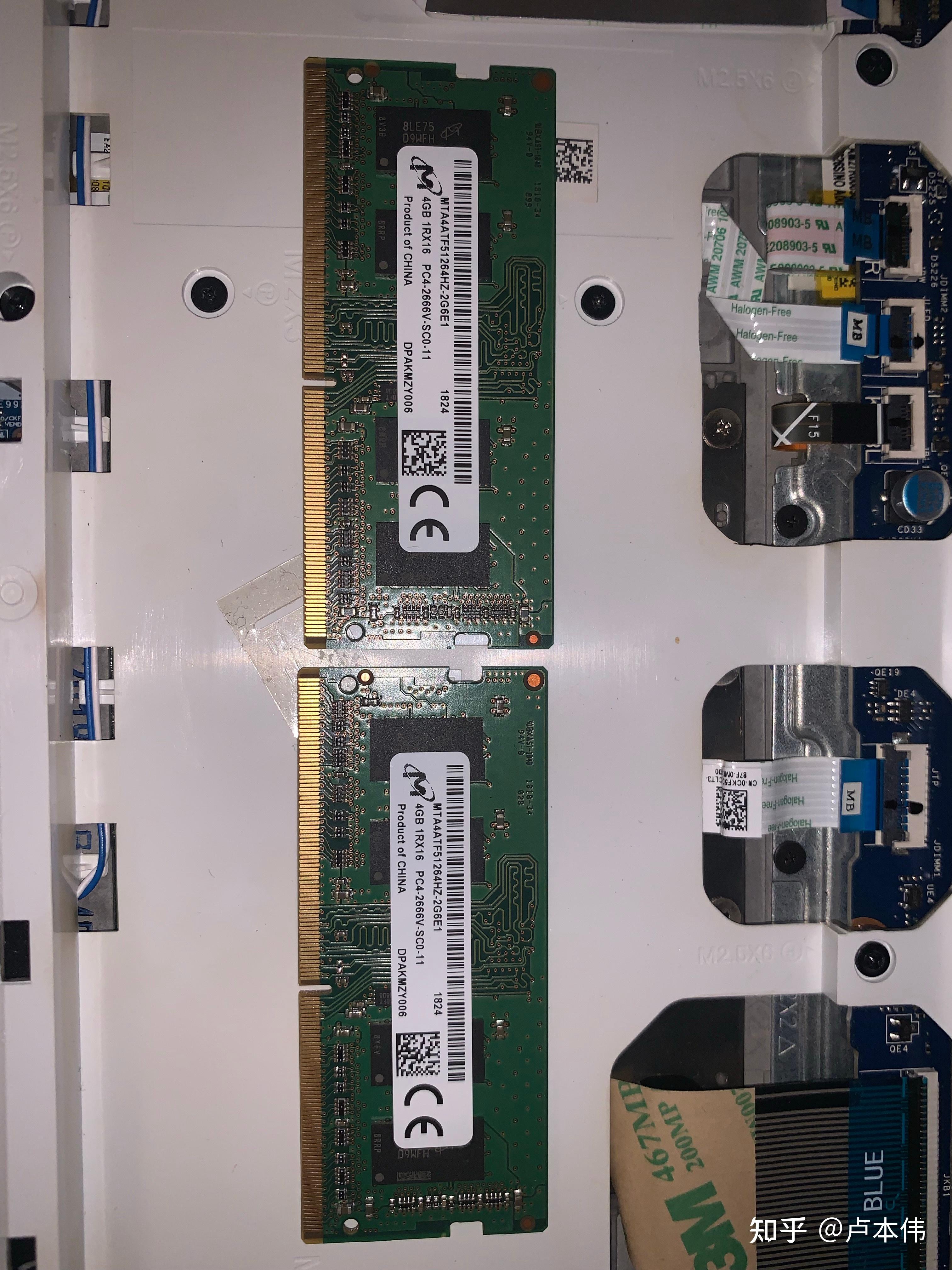 戴尔g77588更换内存条和固态硬盘