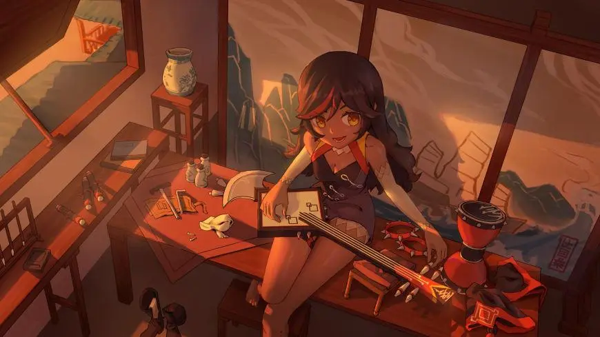 原神:抽海哥出黑妹怎么办?转圈圈的物理c也不是不能玩 - 知乎