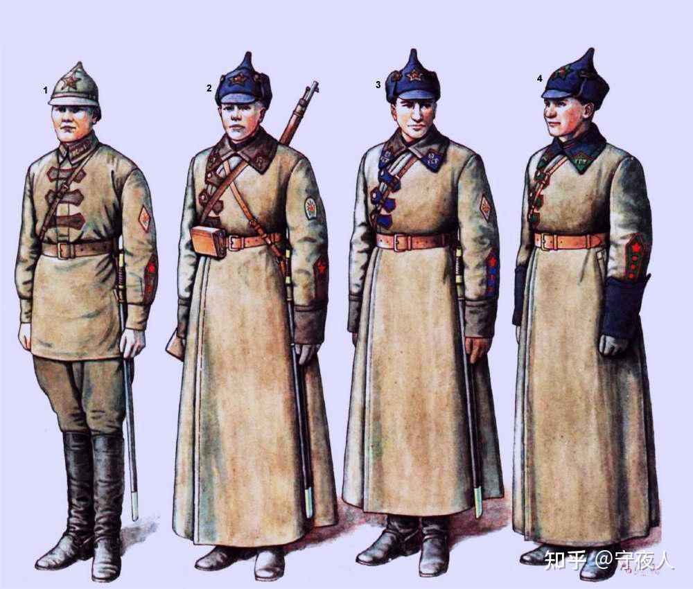 苏联苏俄工农红军内务部队历史上的四代职务等级符号发展始末上