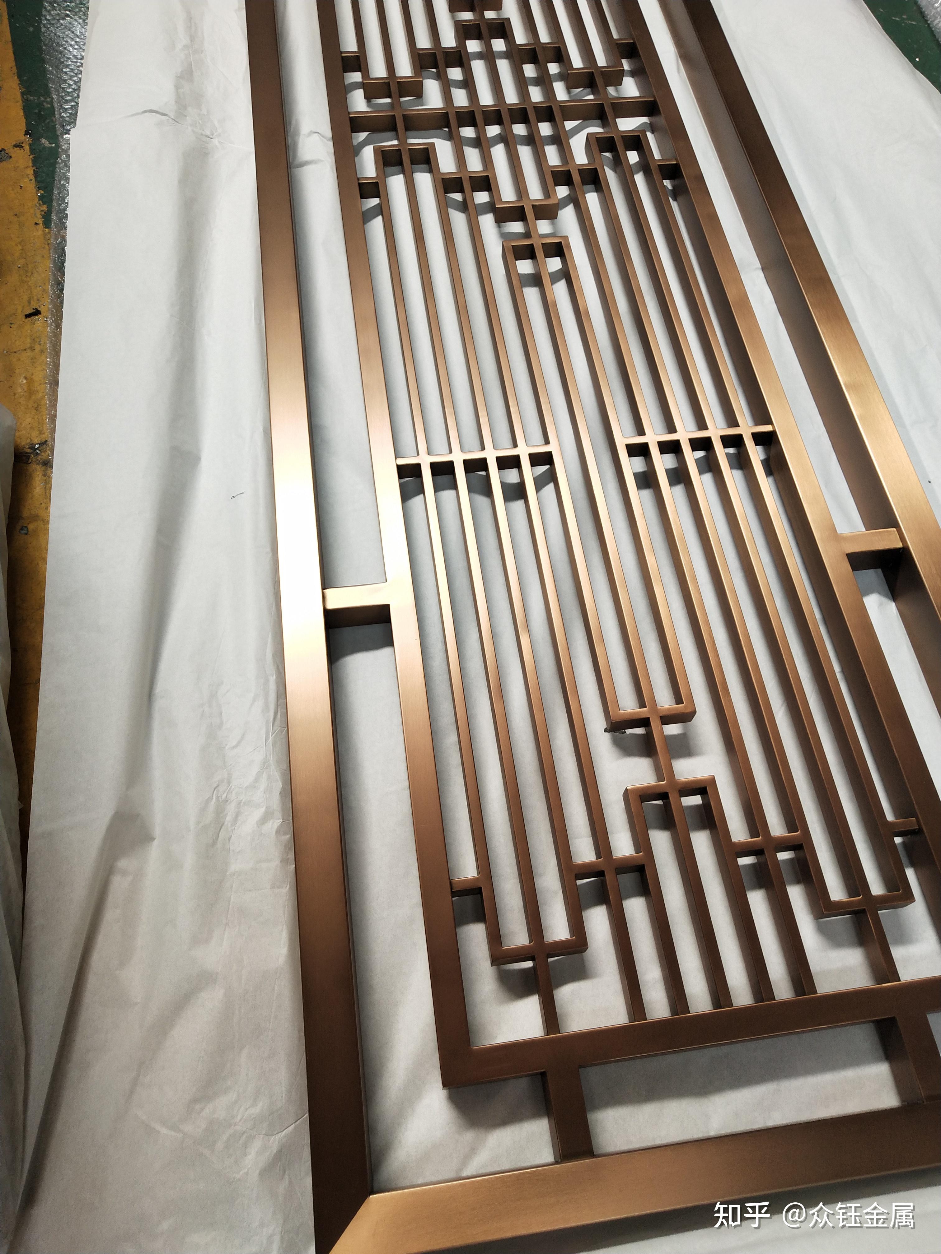 不锈钢装饰屏风仿古铜屏风定制厂家