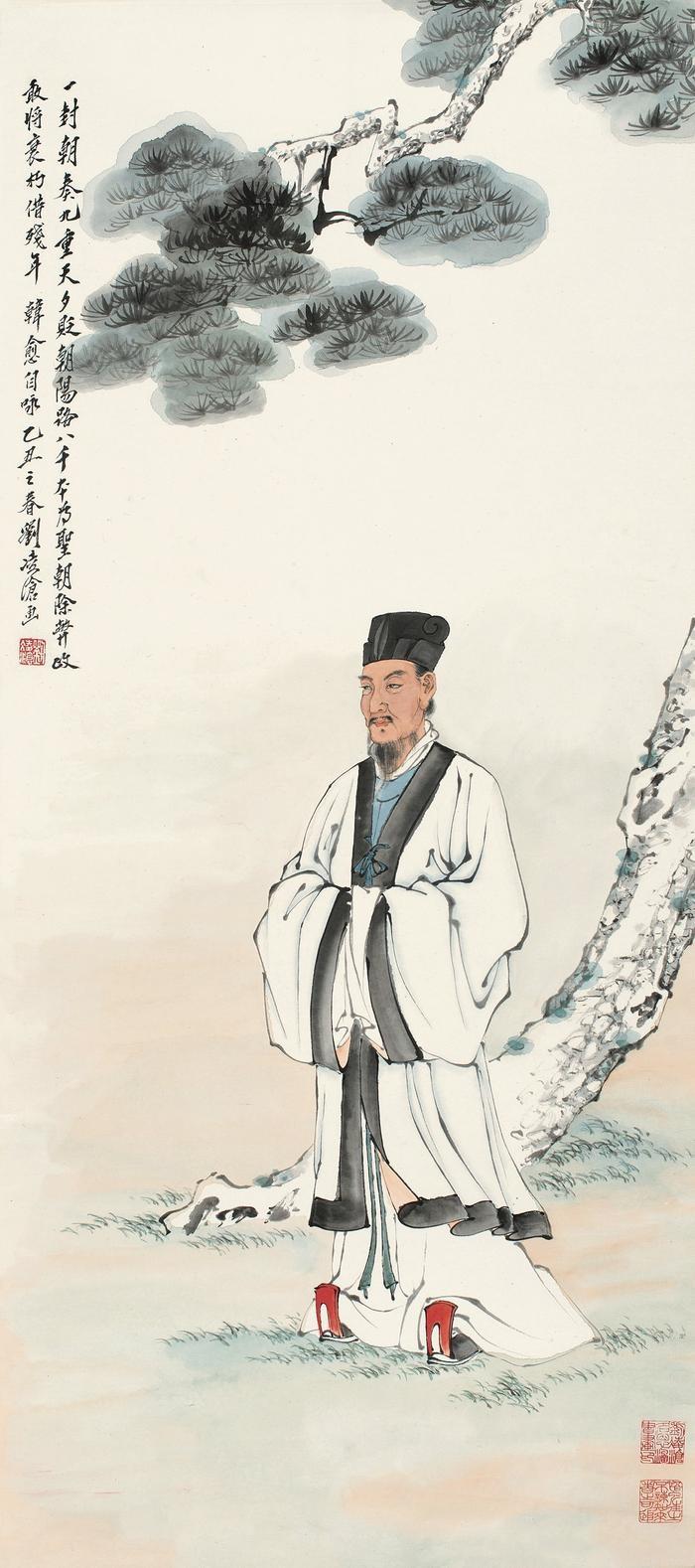 刘凌沧和他的工笔古装人物画 - 知乎