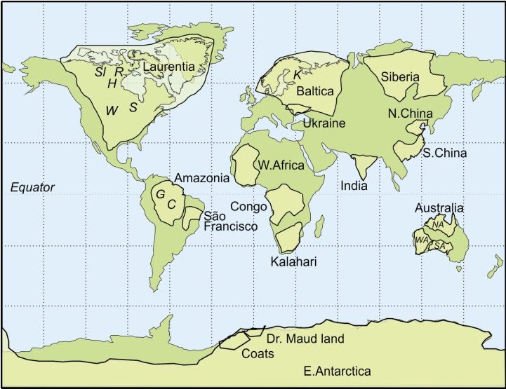 哥伦比亚超大陆