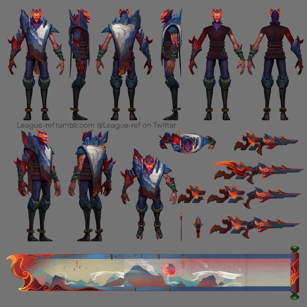 天地为室山海为屏山海绘卷系列皮肤鉴赏