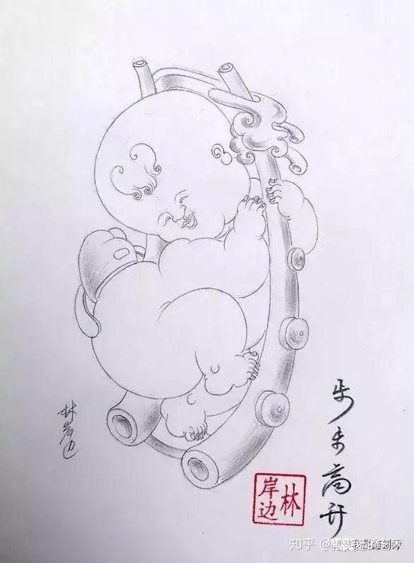 玉雕绘画基本功入门图片