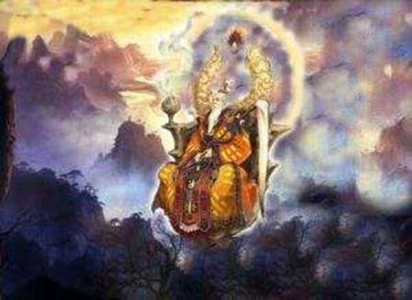 玄门都领袖,一炁化鸿钧.作为创始元灵的