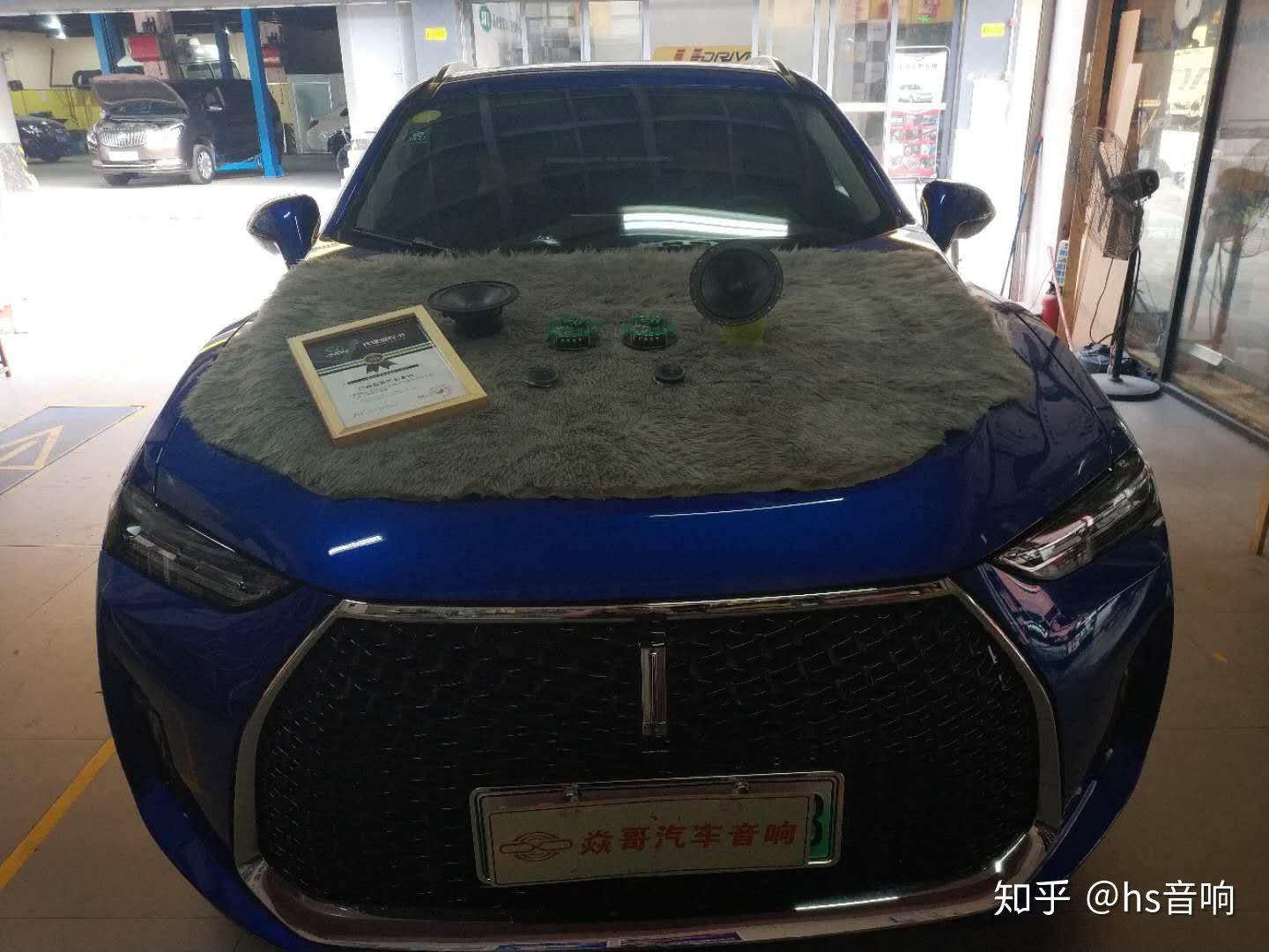 广州长城weyp8汽车音响改装so诗韵两分频