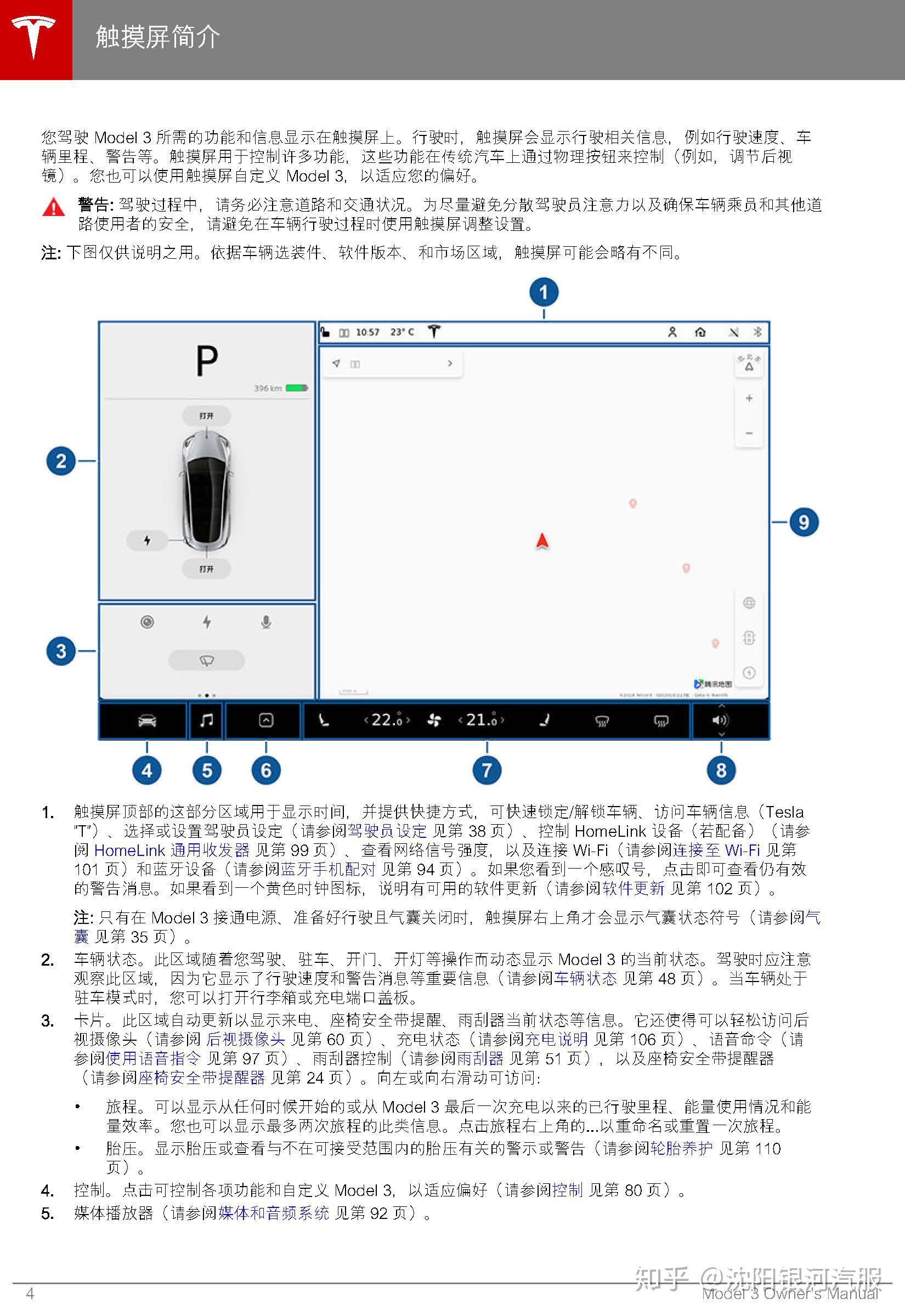 特斯拉model3车主必备特斯拉model3说明书特斯拉model3用户手册特斯拉