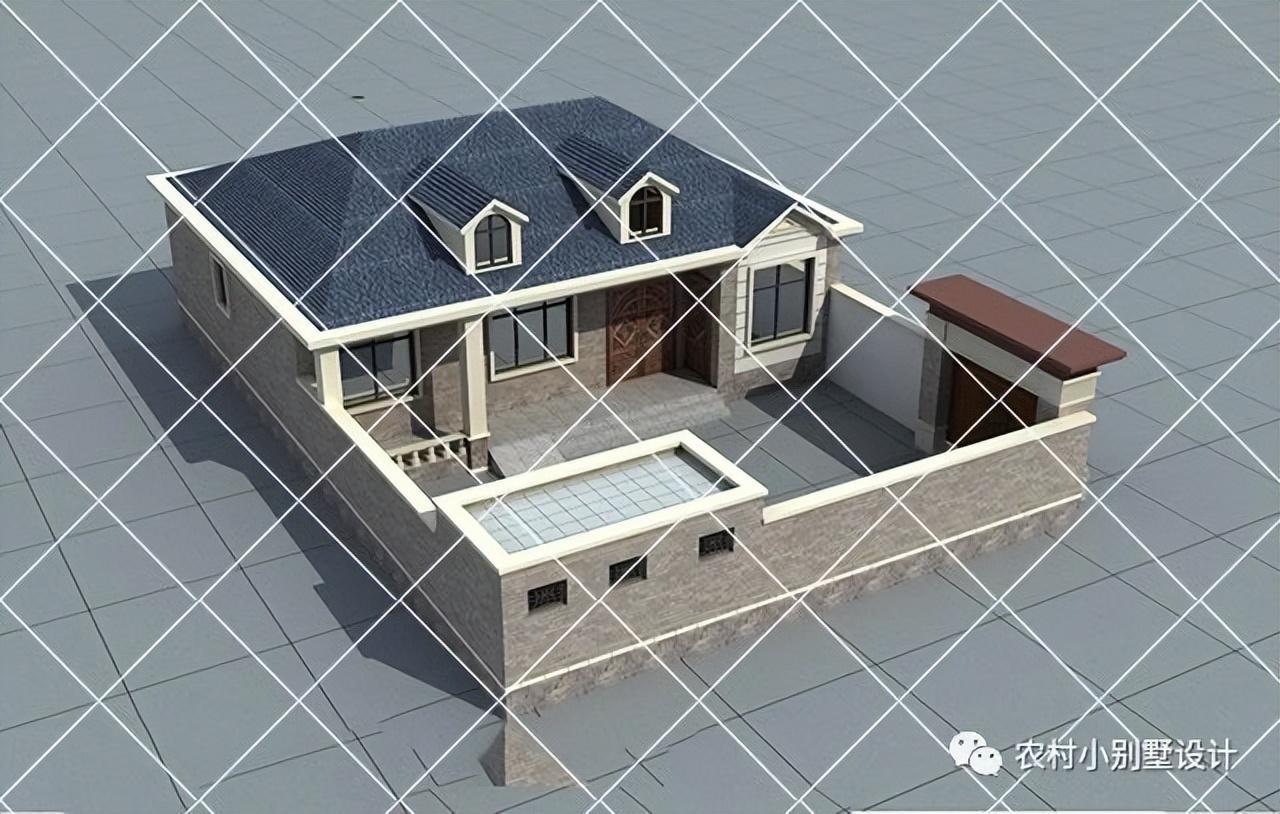 10套新款农村一层带小院农村自建房, 造价低,经济实用养自建房 - 知乎