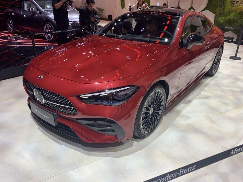 2023广州车展奔驰cle双门轿跑首发亮相