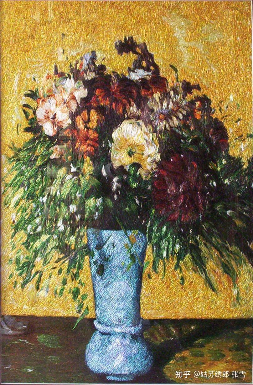 ケンドーン「青い花瓶の蘭」pop art 額装 静物画 花 版画 #249 フィンセント・ファン・ゴッホ 「青い花瓶の花」アートポスター