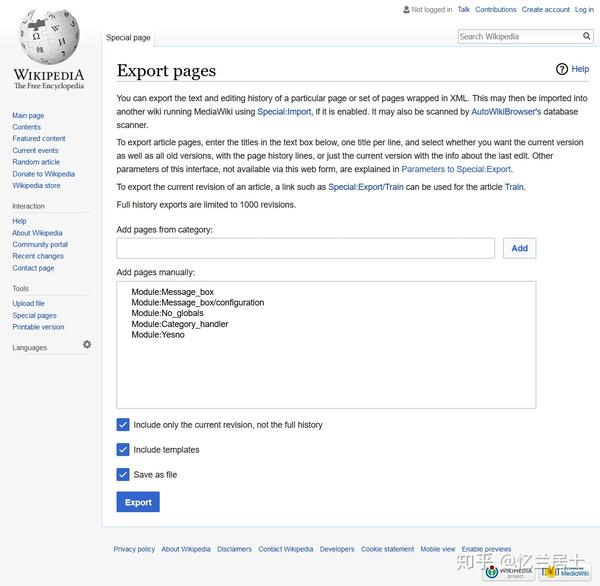  Wikipedia MediaWiki 