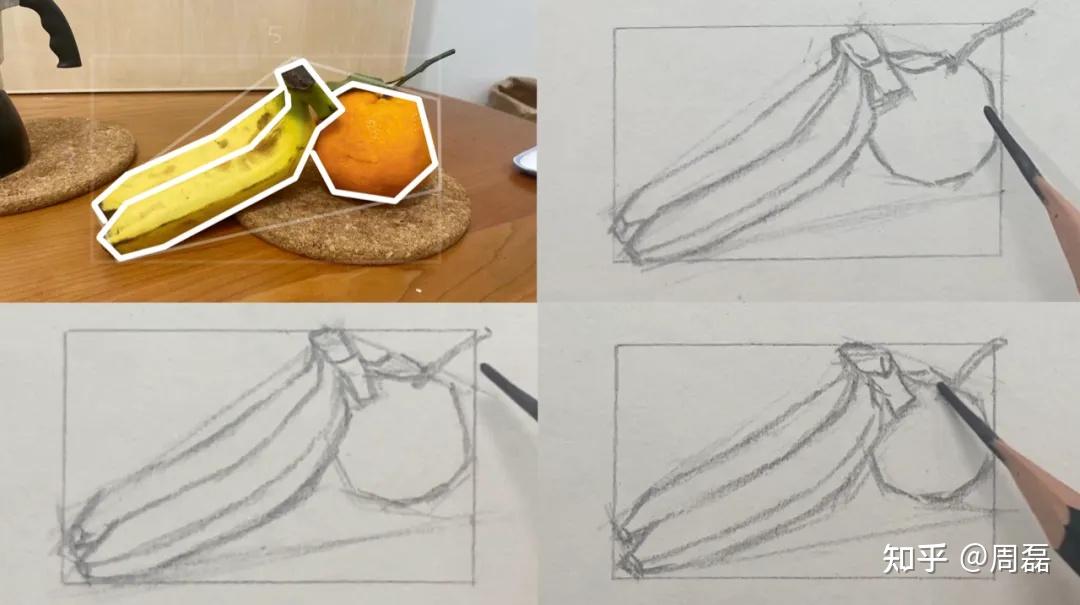 素描画2点 用两点透视画素描的技巧: r/educationalgifs