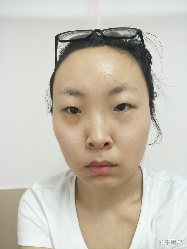 无美颜,无滤镜纯素颜,刚洗脸