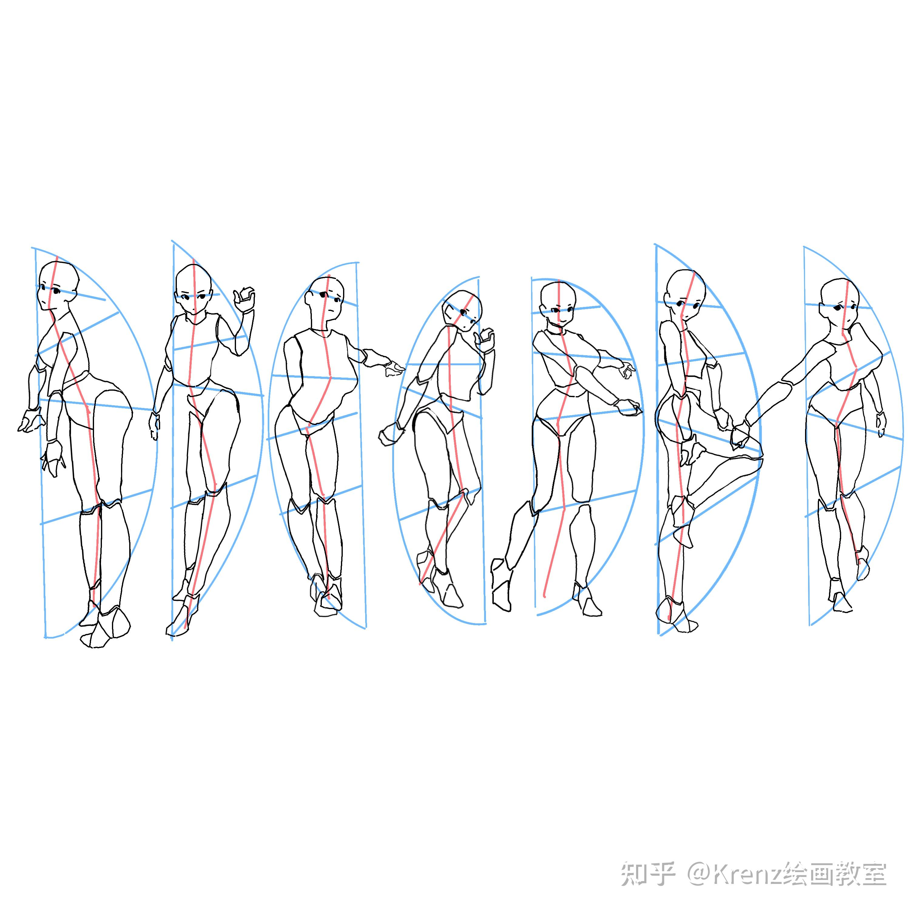 krenz绘画教室优秀作业心得动态与构成0065