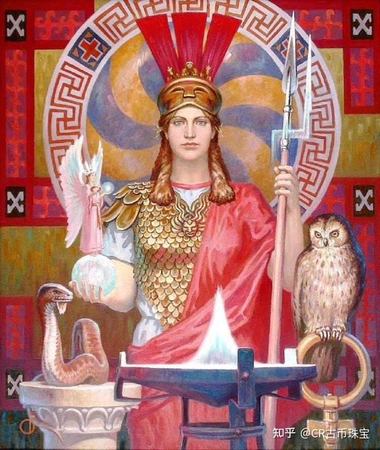 智慧与女战神雅典娜水瓶座74守护神中