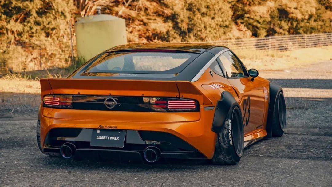 lb 宽体改装日产 400z