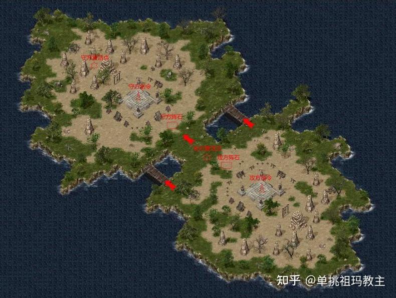 千年中本应该最火热的地图由于游戏后续开发乏力而沦为了跳点