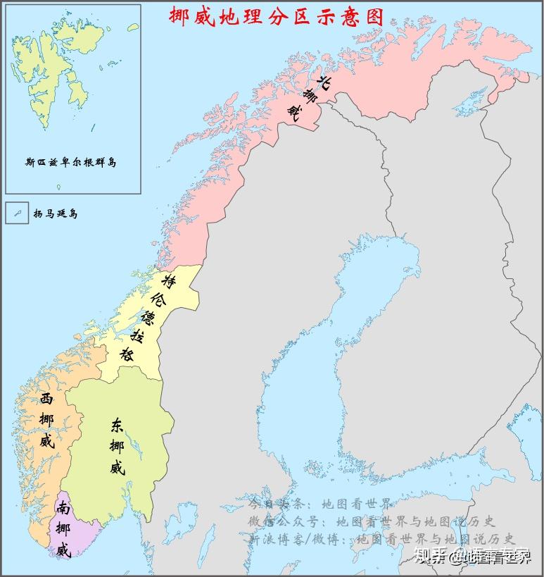 挪威行政区划图挪威全国划分为三级行政区:王国(kongeriket)涵盖挪威