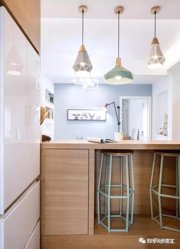 60平两室 温馨小北欧 知乎