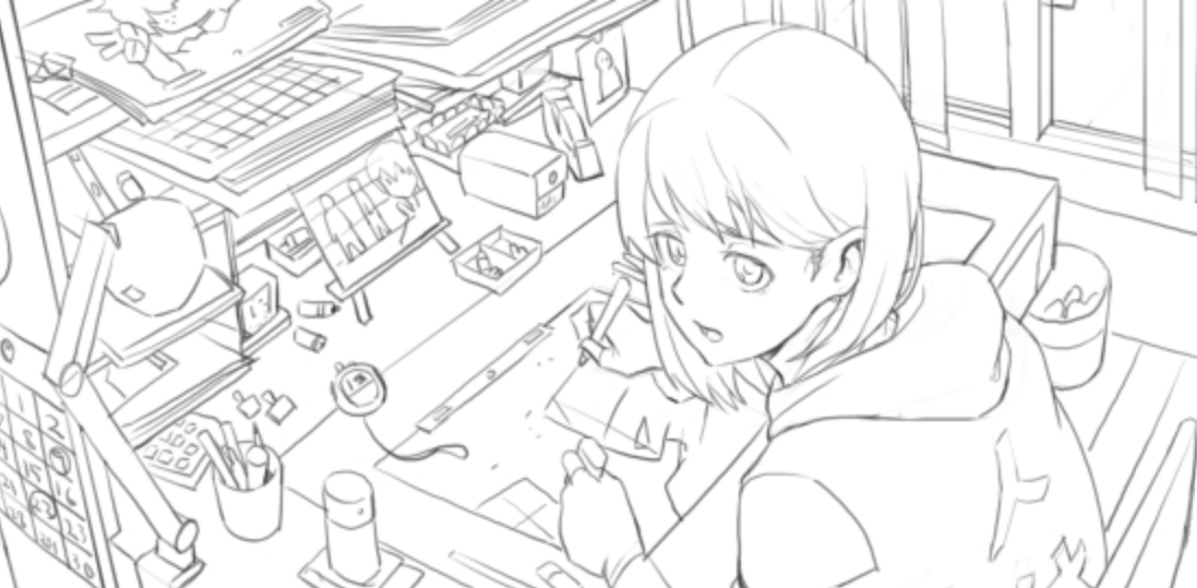 零基础如何练习画线稿 这900张线稿素材不可少 知乎