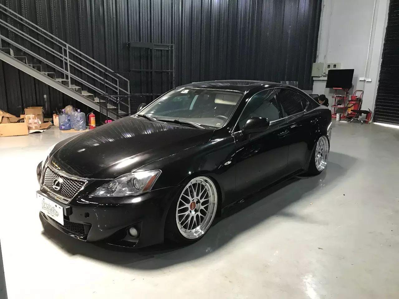 广东车友丨气质不俗的v6后驱日系车雷克萨斯is300改装案例