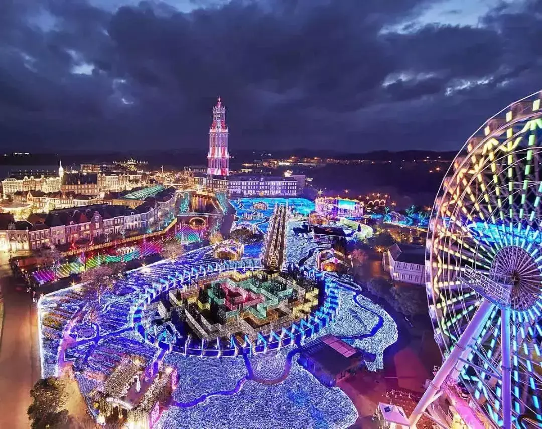 浪漫冬季去霓虹国看霓虹