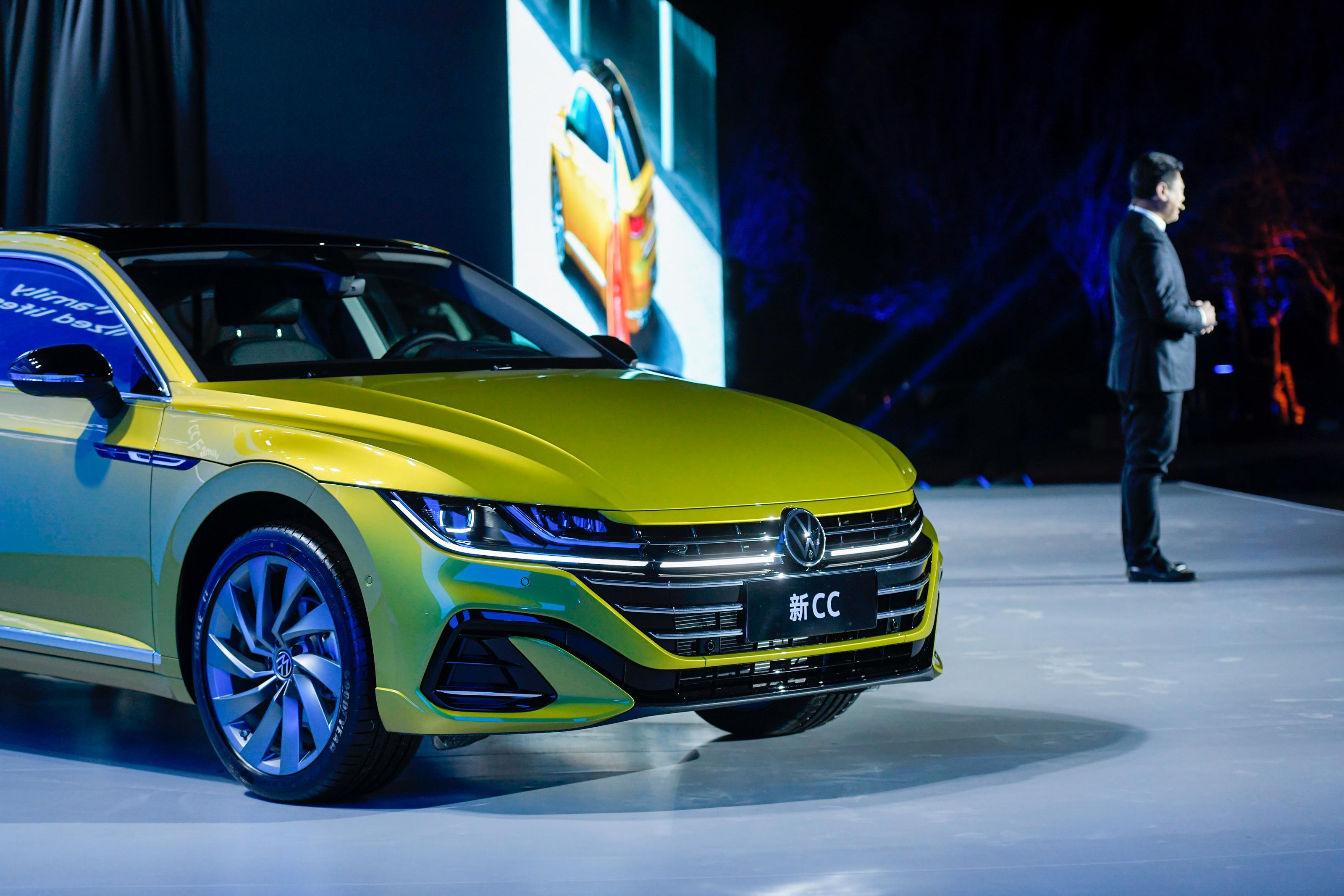 让最美大众更漂亮一汽大众cc家族上市售2499万起