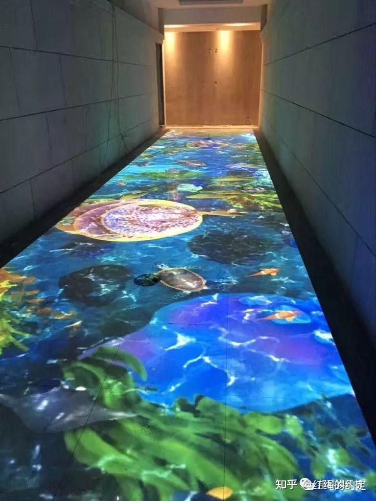 地面投影互动是目前采用先进的计算机视觉技术和投影显示技术来营造种