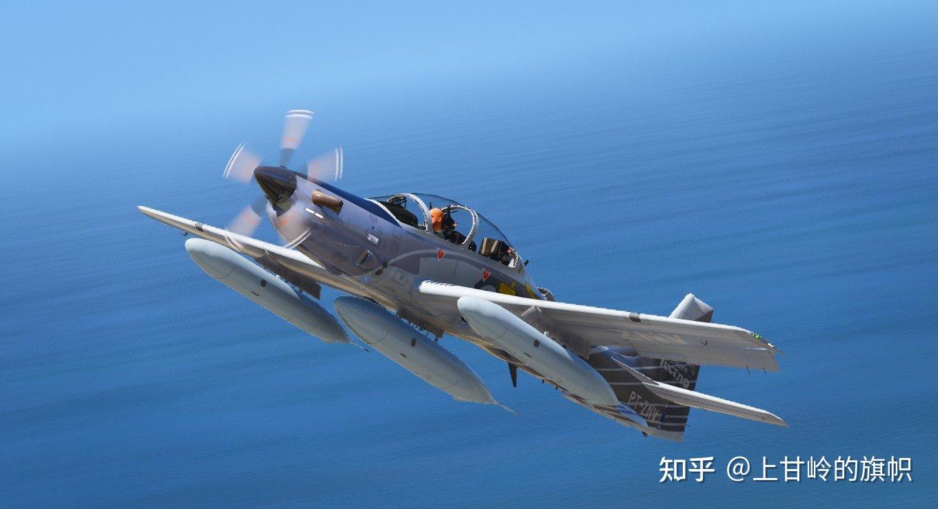 a-29超级巨嘴鸟攻击机看起来是一种很不起眼的飞机,长得就是一款二战