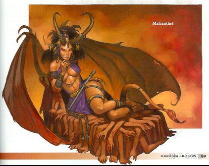 dnd深渊和地狱各路领主设定图鉴