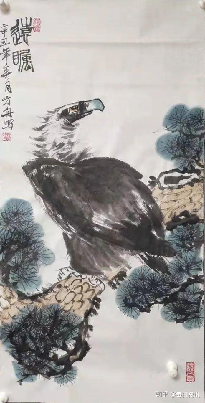 中国鹰王画家图谱图片