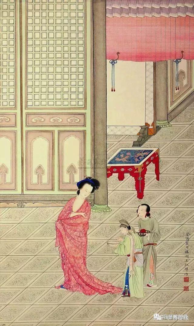 近现代工笔仕女画的典范——王叔晖工笔重彩仕女画分享 - 知乎